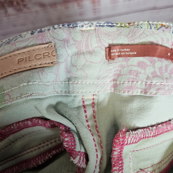 Anthro Pilcro patchwork denim skirt - Picture 11 of 15